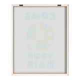 Blake Splish Splash Zoo Lion Framed Printed Glass by Heather Rosas by kateandlaurel - product image 4 for Resin Society