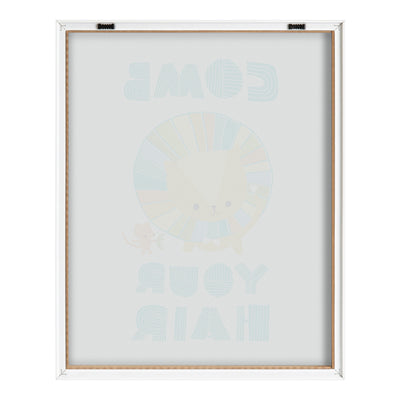 Blake Splish Splash Zoo Lion Framed Printed Glass by Heather Rosas by kateandlaurel - product image 4 for Resin Society