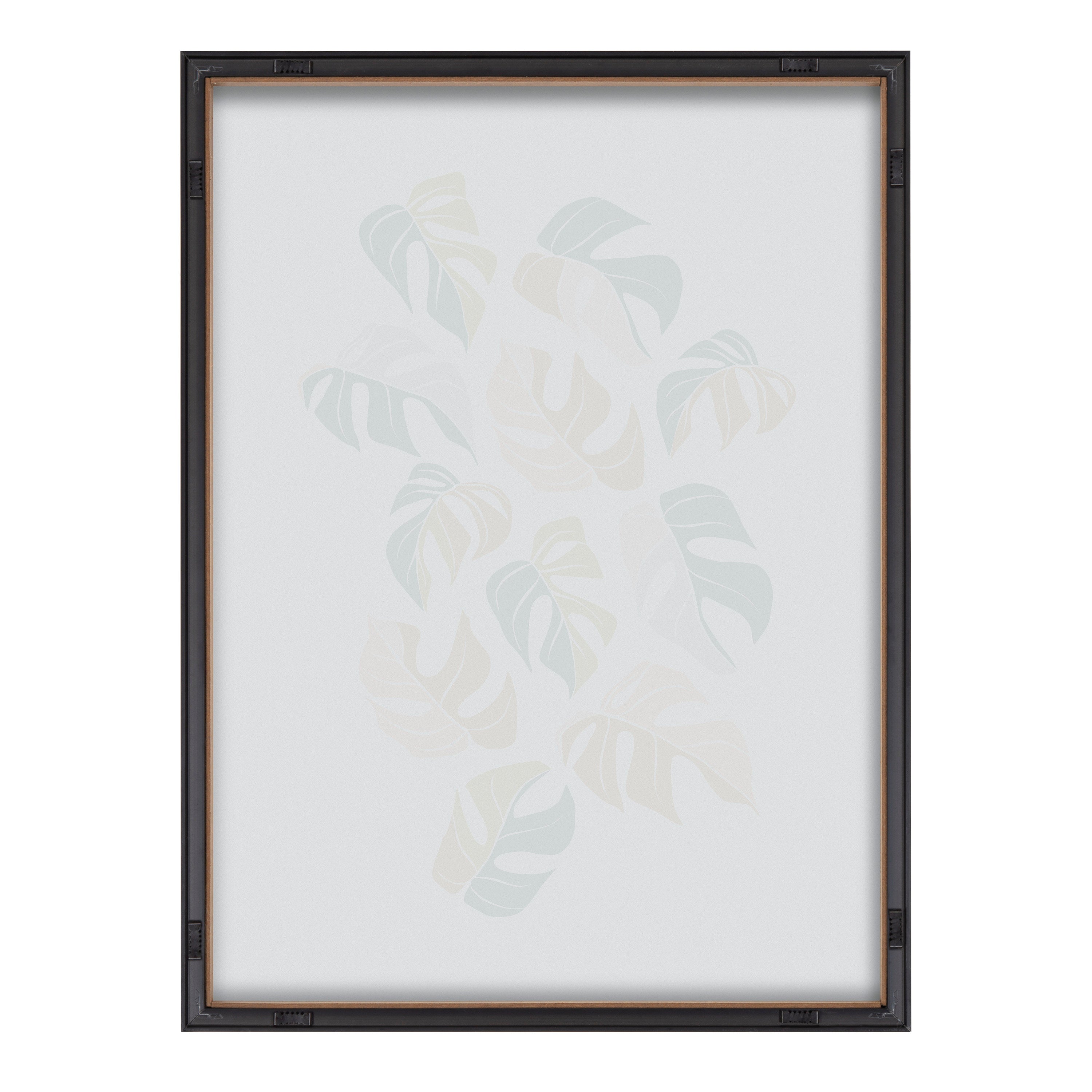 Blake Tropical Leaves 02 Framed Printed Glass by Alicia Schultz by kateandlaurel - product image 19 for Resin Society
