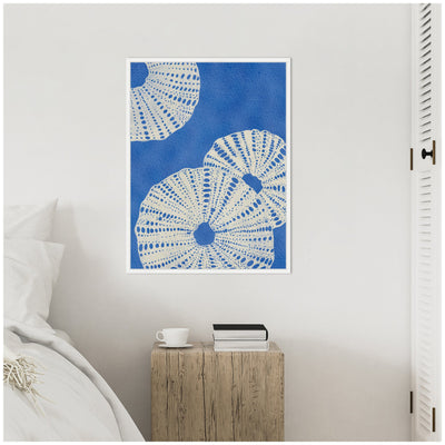 Sylvie Ocean Charms II Framed Canvas by Nikita Jariwala