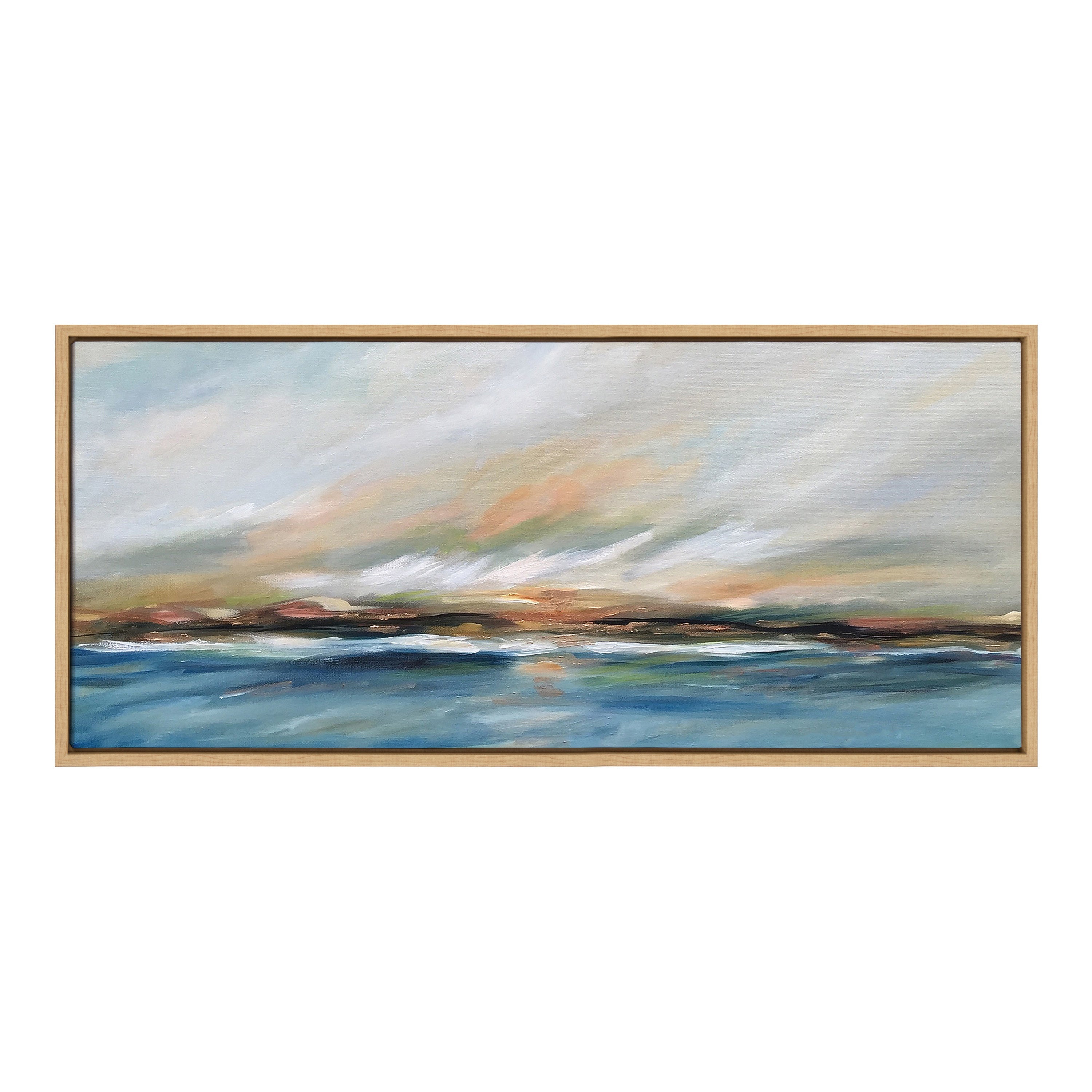 Sylvie Sunday Morning Framed Canvas by Mary Sparrow by kateandlaurel - product image 14 for Resin Society