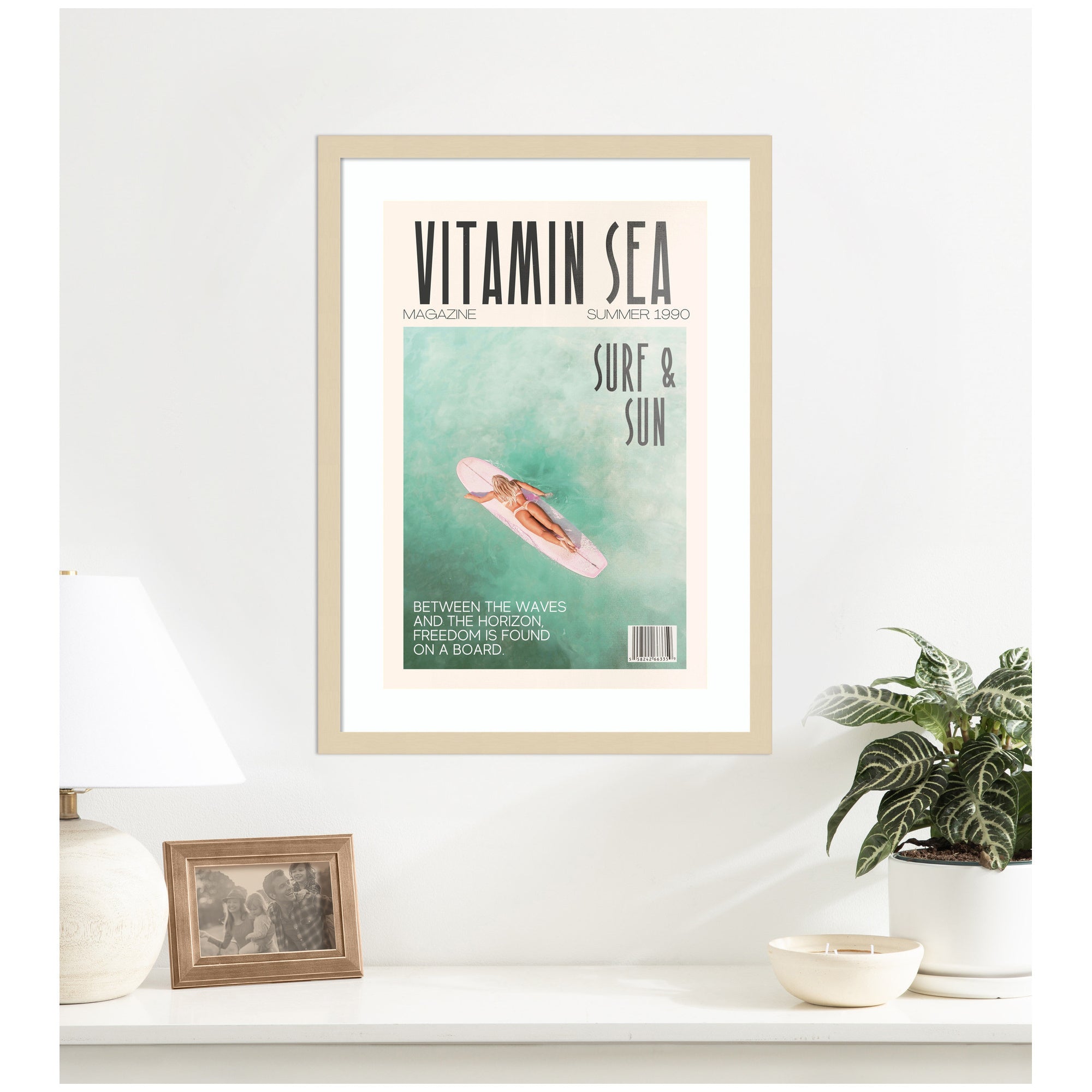 Vitamin Sea by Honey Island Studio Framed Wall Art Print