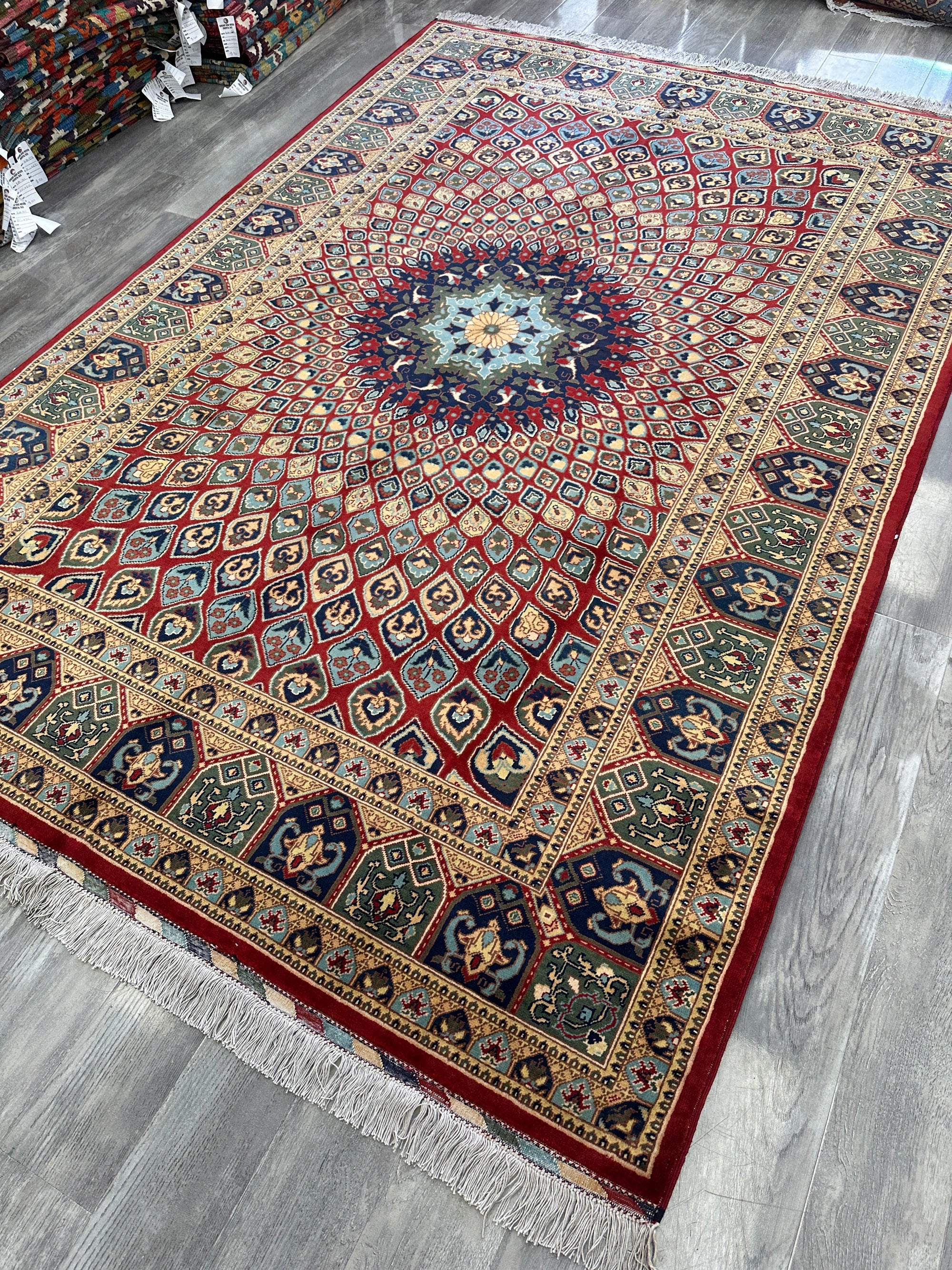Afghani Parak Hand-Knotted Wool Rug by Rugistan - product image 4 for Resin Society