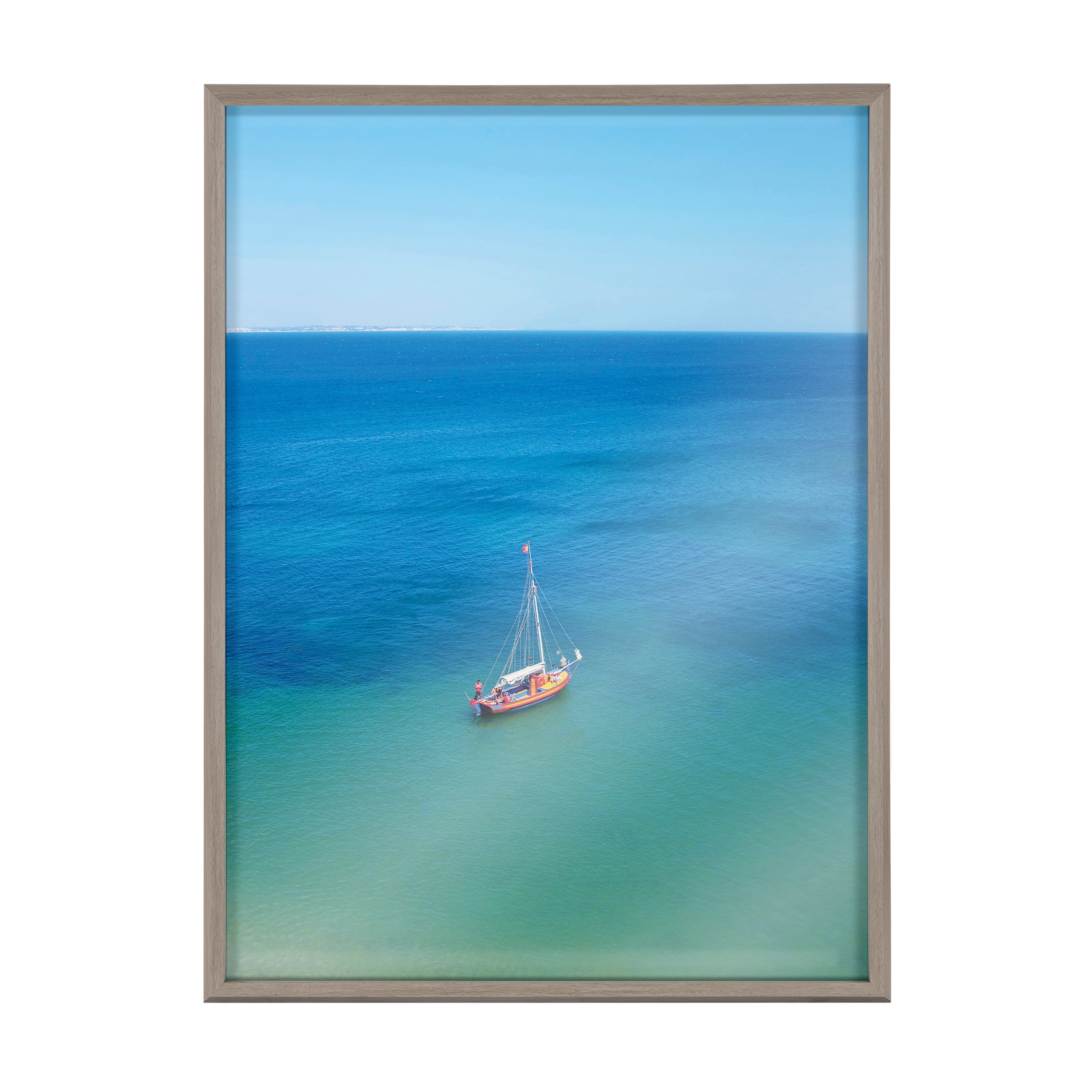 Blake A Lagos Sail Framed Printed Art by Rachel Bolgov
