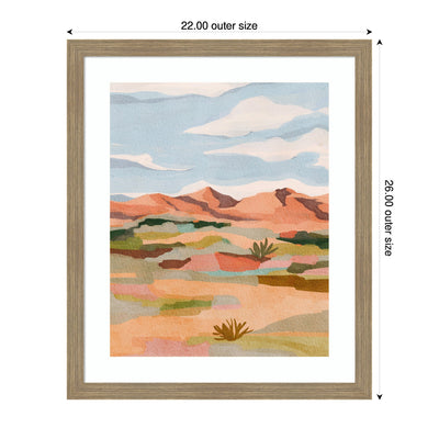 Framed Art Southwestern Dreams l by Nikita Jariwala