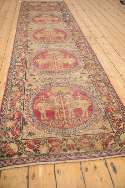 3x11.5 Antique Kerman Rug Runner by Old New House® - product image 4 for Resin Society