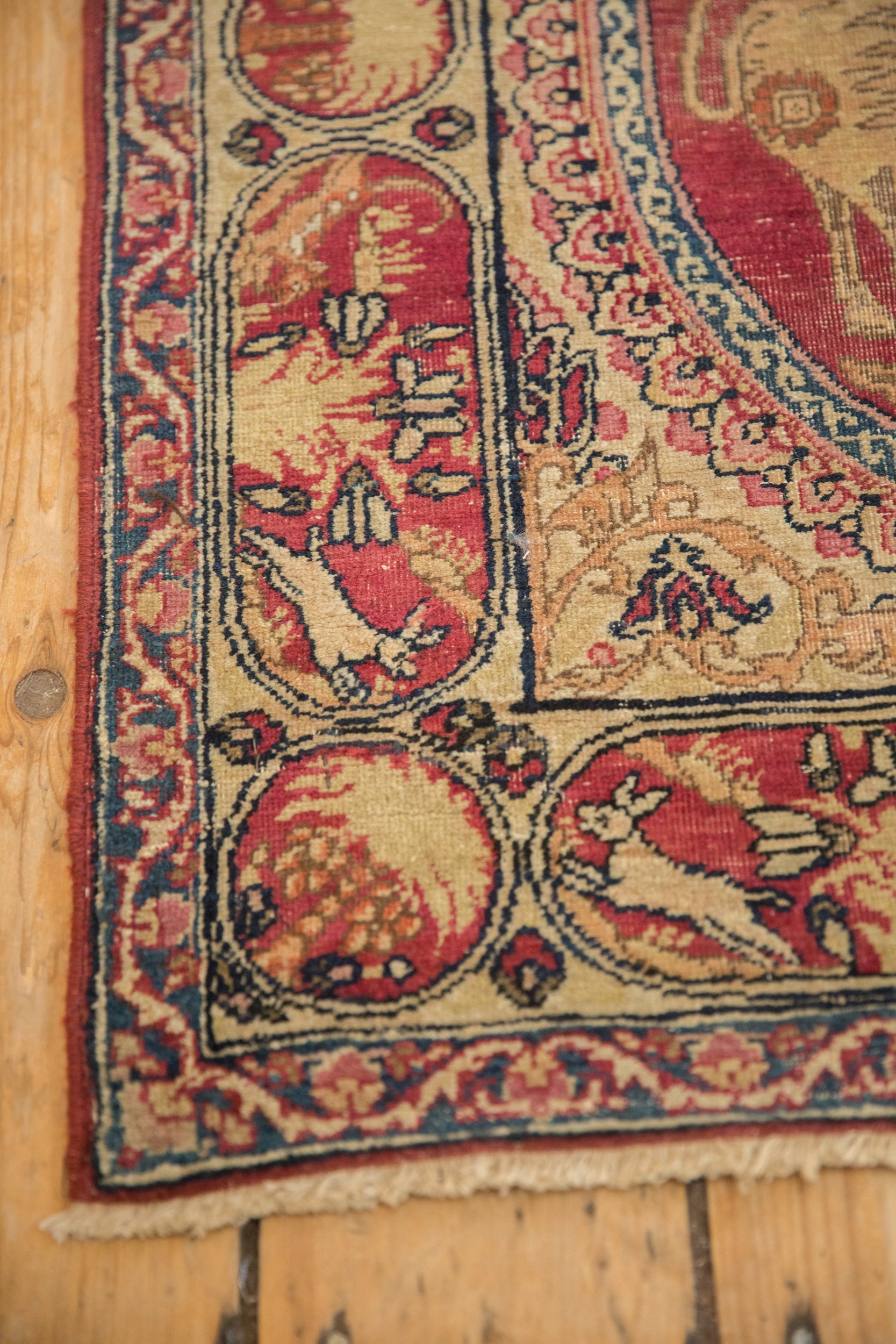 3x11.5 Antique Kerman Rug Runner by Old New House® - product image 6 for Resin Society
