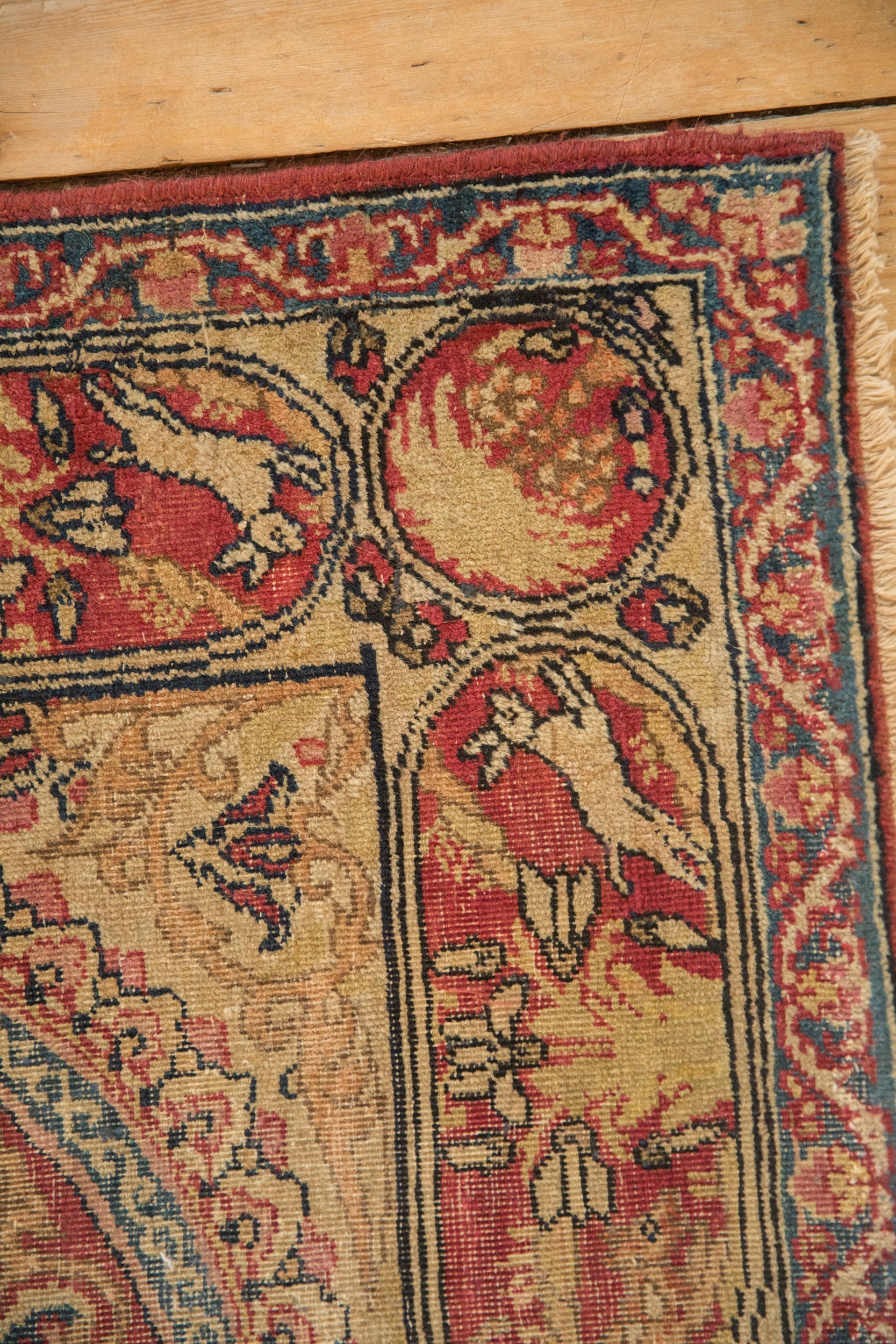 3x11.5 Antique Kerman Rug Runner by Old New House® - product image 8 for Resin Society