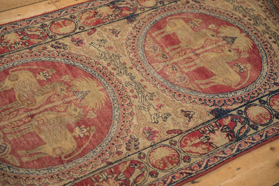 3x11.5 Antique Kerman Rug Runner by Old New House® - product image 10 for Resin Society