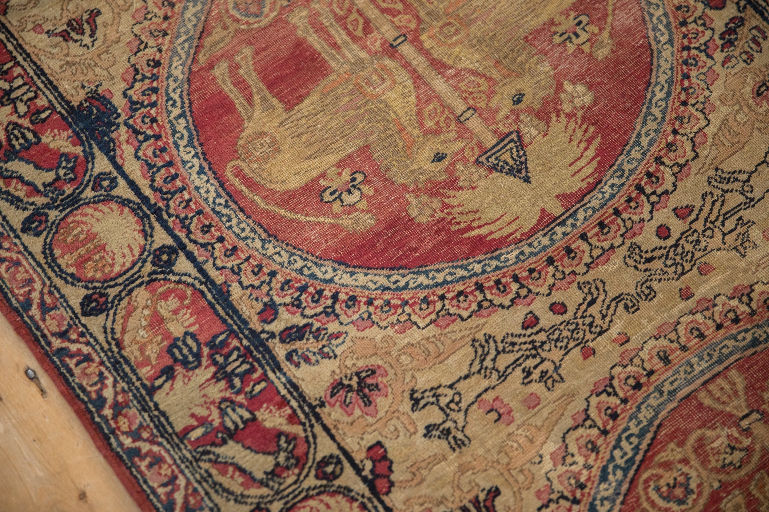 3x11.5 Antique Kerman Rug Runner by Old New House® - product image 13 for Resin Society