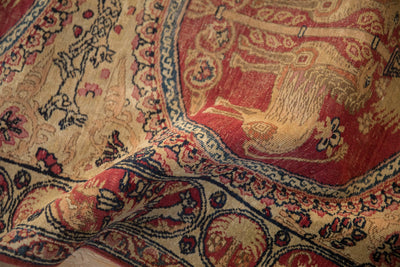 3x11.5 Antique Kerman Rug Runner by Old New House® - product image 14 for Resin Society