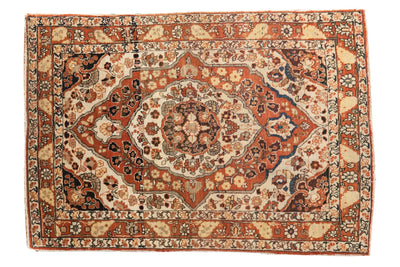 2.5x4 Antique Haji Jalili Tabriz Rug by Old New House® - main product image for Resin Society