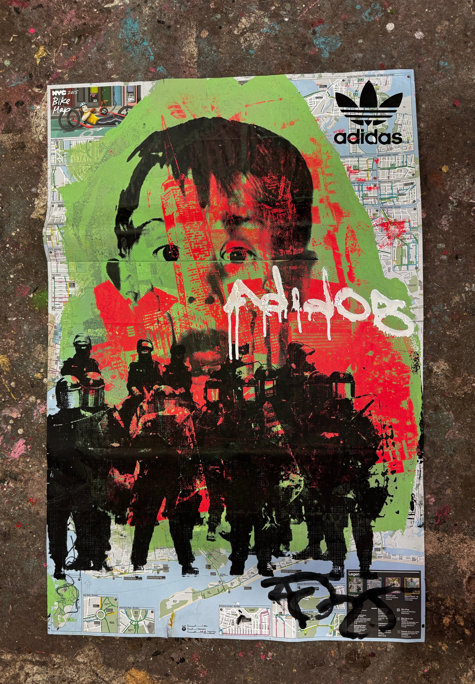 Child Gaze Through The Chaos by Denis OUCH - main product image for Resin Society