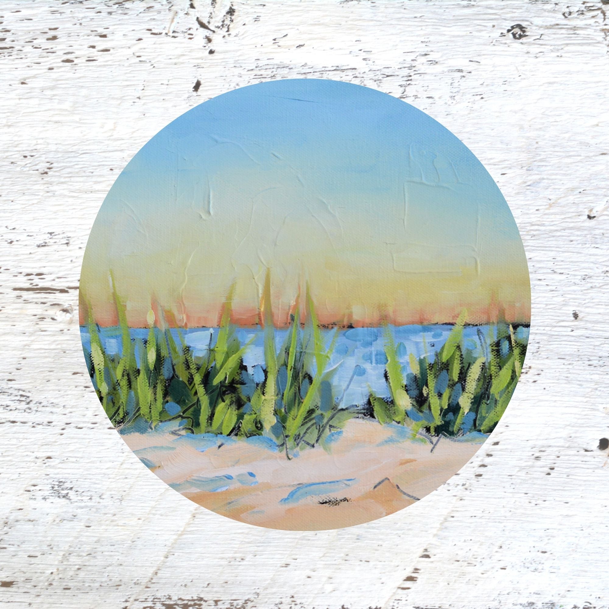 Rubber Grip Jar Opener -Horizon Hideaway by Dreese Fine Art - Resin Society