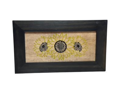Sunflower Wall-Mounted Secure Gun Cabinet by Bellewood Designs - product image 2 for Resin Society