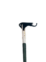 T-Post Hanger attached to a steel target on a T-post outdoors