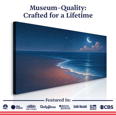 Beach Shoreline Coastal Wall Art V by Tailored Canvases - product image 6 for Resin Society