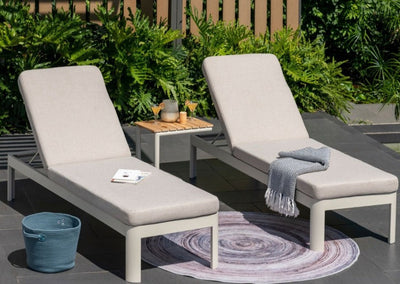 Portals Light Sun Lounger - 1pc by LifestyleGarden US - main product image for Resin Society