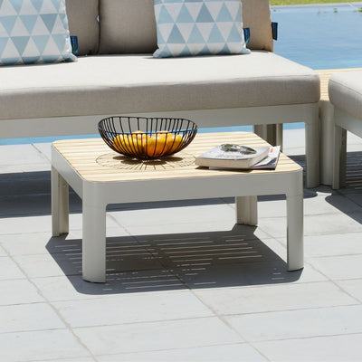 Portals Light Square Coffee Table by LifestyleGarden US - main product image for Resin Society