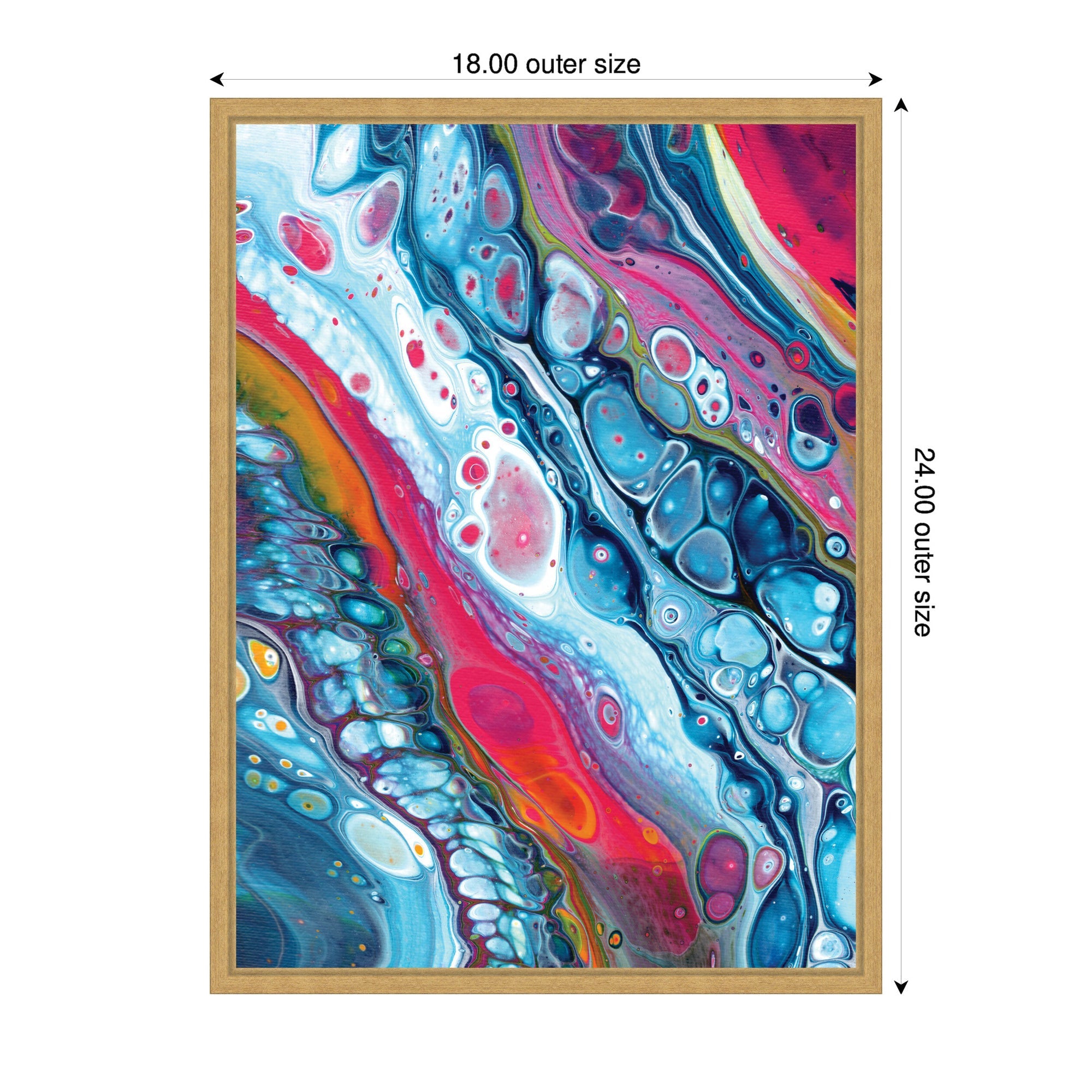 Sylvie Sea the World Framed Canvas by Xizhou Xie