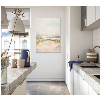 Tranquil Landscape III expansion by Amy Lighthall Framed Canvas Wall Art Print