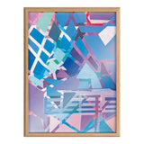 Blake Singing the Blues Framed Printed Glass by Caleb Griswold by kateandlaurel - product image 2 for Resin Society