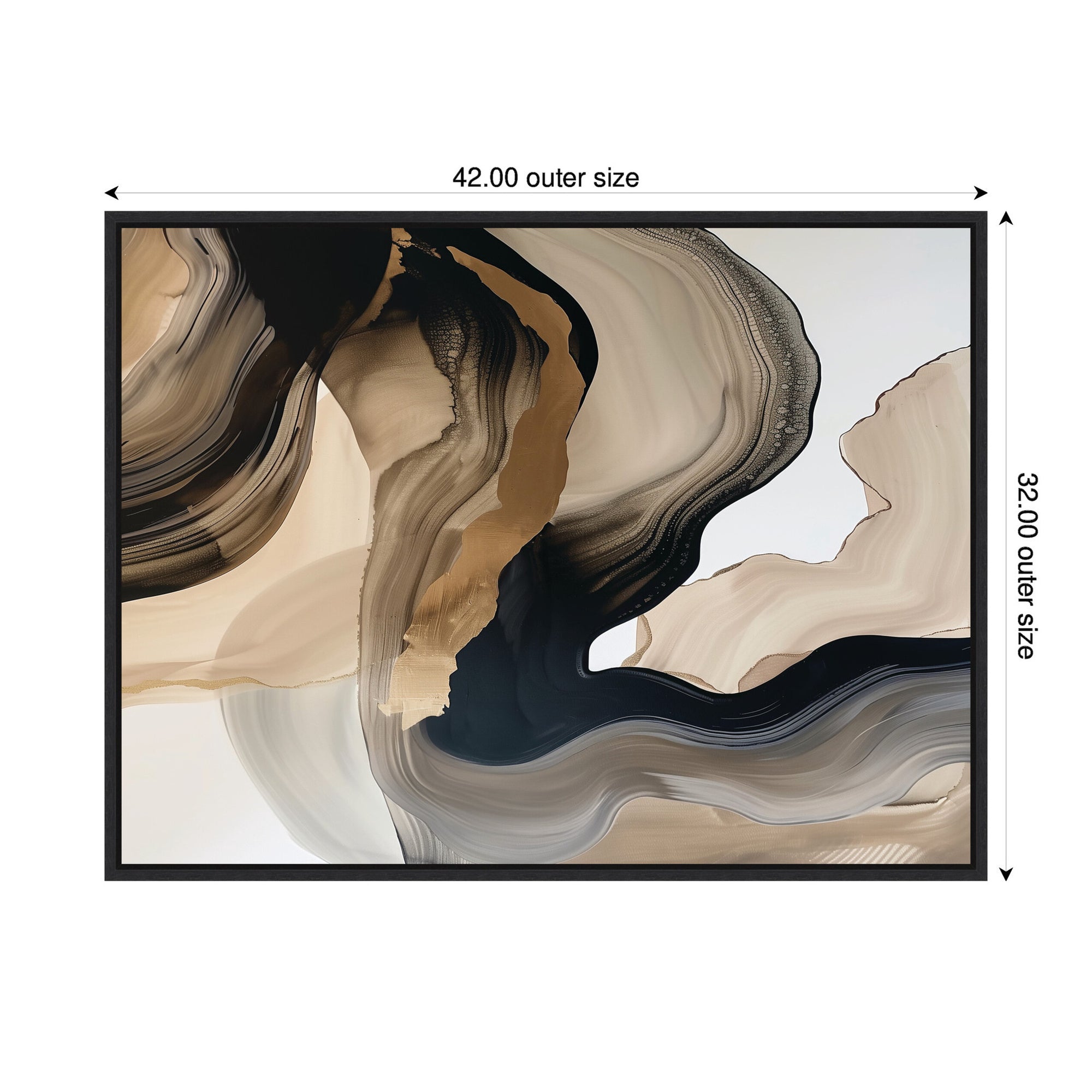 Sylvie Abstract Dream I Framed Canvas by Amy Lighthall