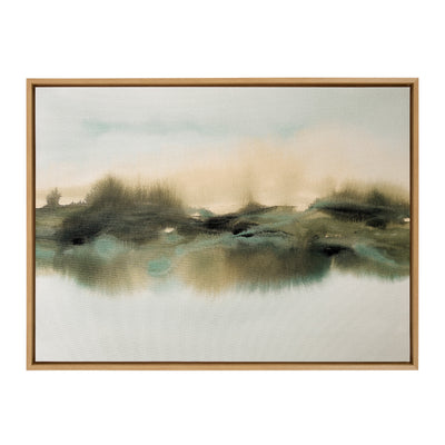Sylvie Tranquil Meadows Framed Canvas by Amy Lighthall