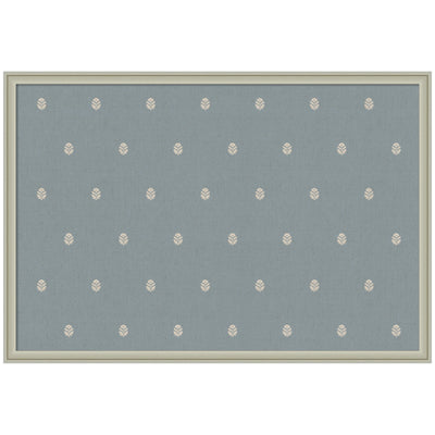Pinboard Blue Botanical Block Print