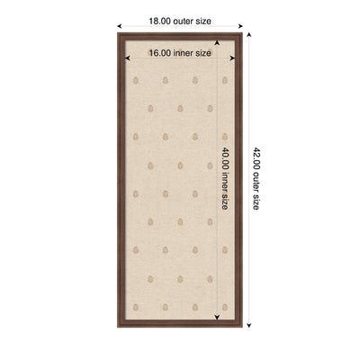 Pinboard Beige Botanical Block Print
