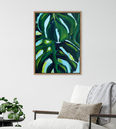 Sylvie Blank Framed Canvas 18x24