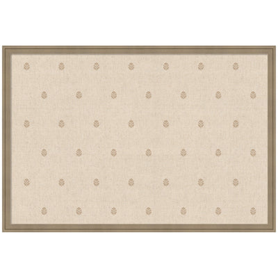 Pinboard Beige Botanical Block Print