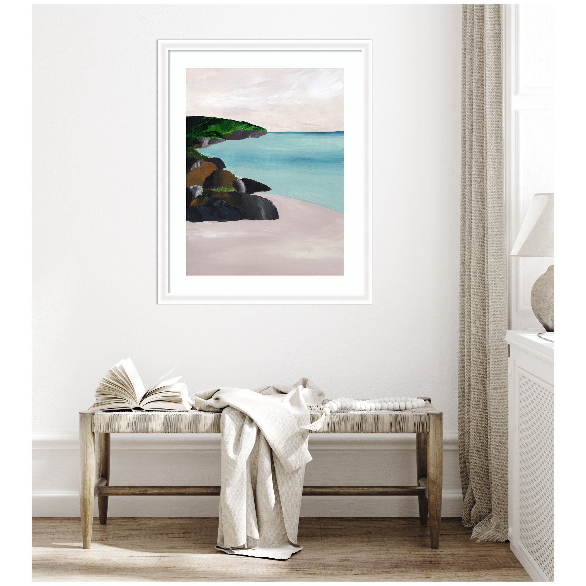 Framed Art Seascape by Nikita Jariwala