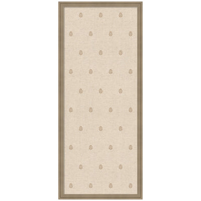Pinboard Beige Botanical Block Print