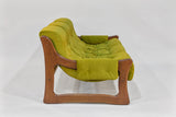 Sofa – Chronicle Cypress with Choice Hardwood Arms (Walnut Stain) by Enrico Bartolini - product image 3 for Resin Society