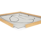 Blake 869 Going In Circles Framed Printed Glass by Teju Reval of by kateandlaurel - product image 19 for Resin Society
