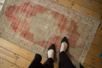 2.5x4.5 Vintage Distressed Oushak Rug by Old New House® - product image 2 for Resin Society