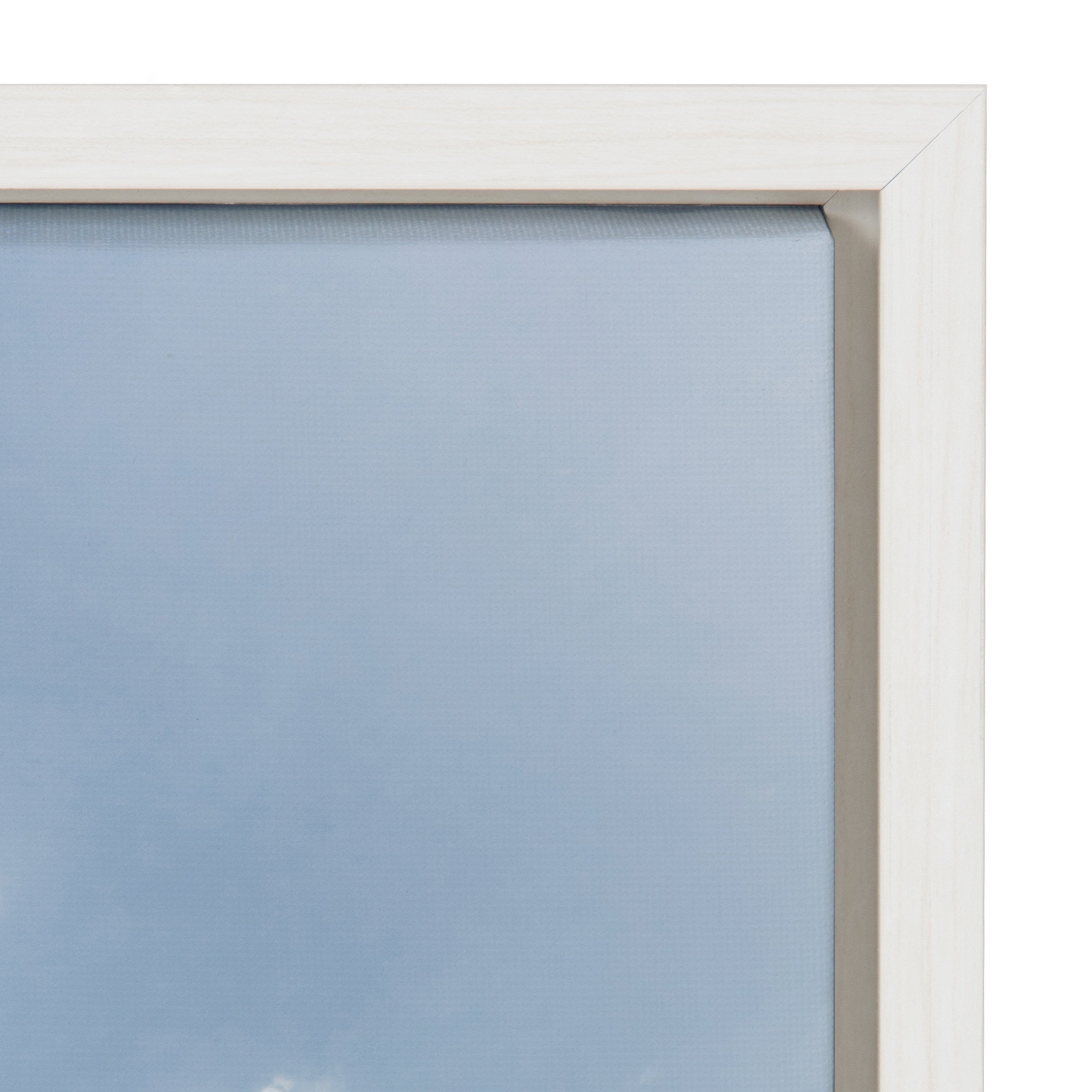 Sylvie Beach Framed Canvas by Alicia Abla by kateandlaurel - product image 18 for Resin Society