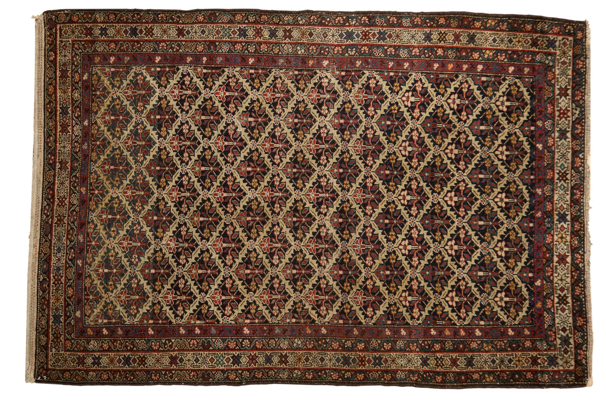4x6 Antique Fine Malayer Rug by Old New House® - main product image for Resin Society