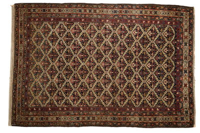 4x6 Antique Fine Malayer Rug by Old New House® - main product image for Resin Society