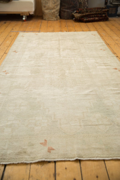 5x9.5 Vintage Distressed Oushak Carpet by Old New House® - product image 10 for Resin Society