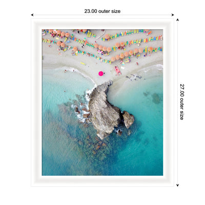 Framed Art Monterosso 7 by Rachel Bolgov