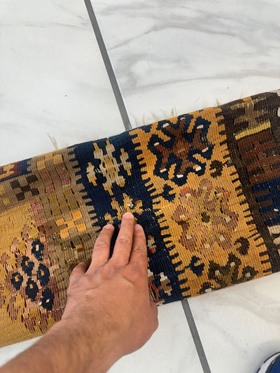 Antique Anatolian Wool Prayer Rug 4’ x 6’6” by Rugistan - product image 10 for Resin Society