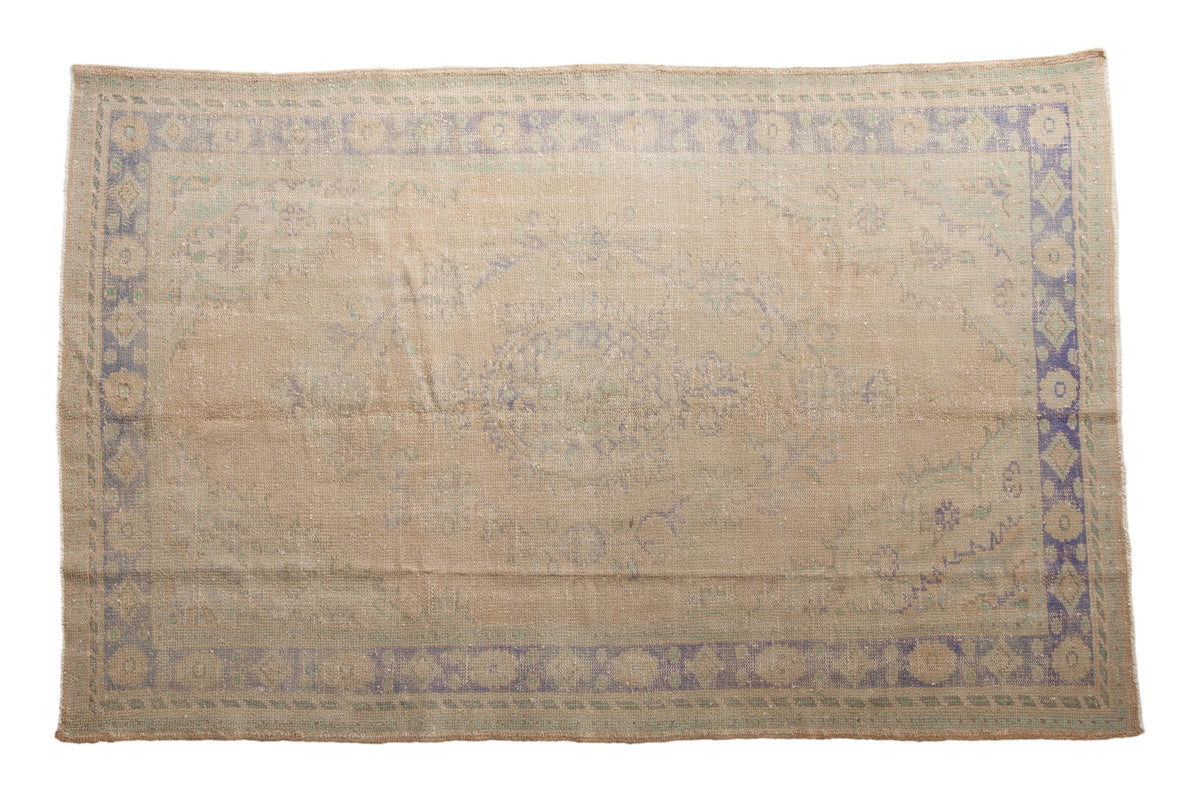 6x9.5 Vintage Distressed Oushak Carpet by Old New House® - main product image for Resin Society