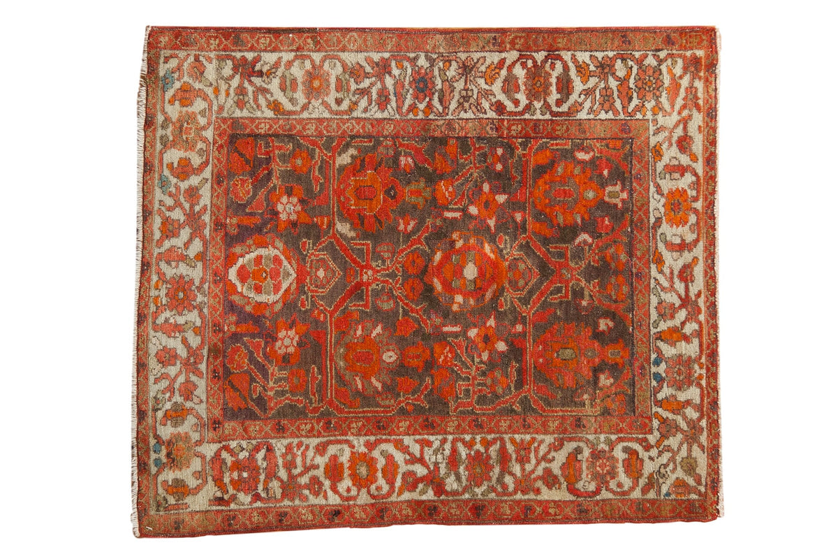 2.5x3 Antique Fragment Malayer Square Rug by Old New House® - main product image for Resin Society