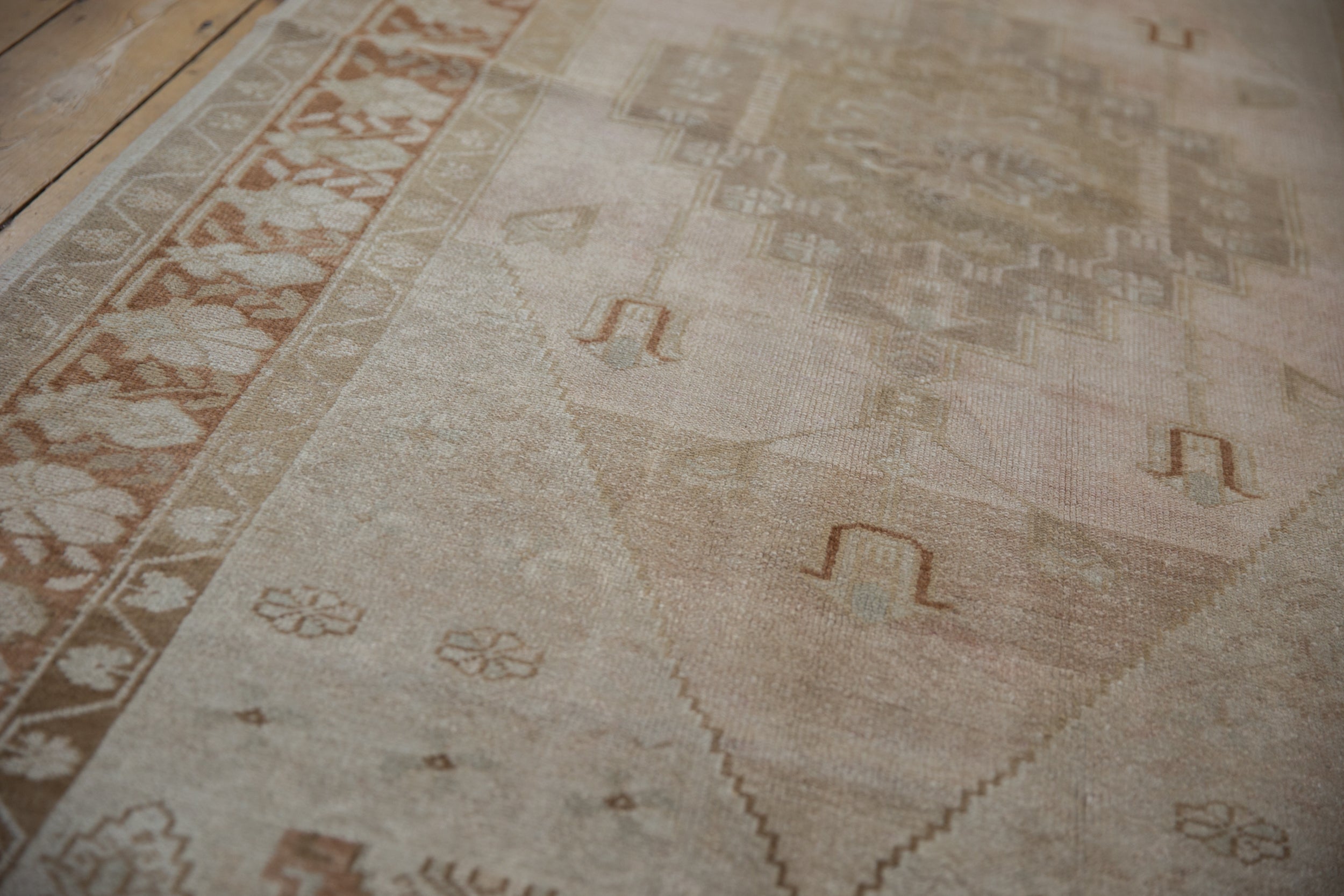 4.5x8.5 Vintage Distressed Oushak Rug by Old New House® - product image 5 for Resin Society