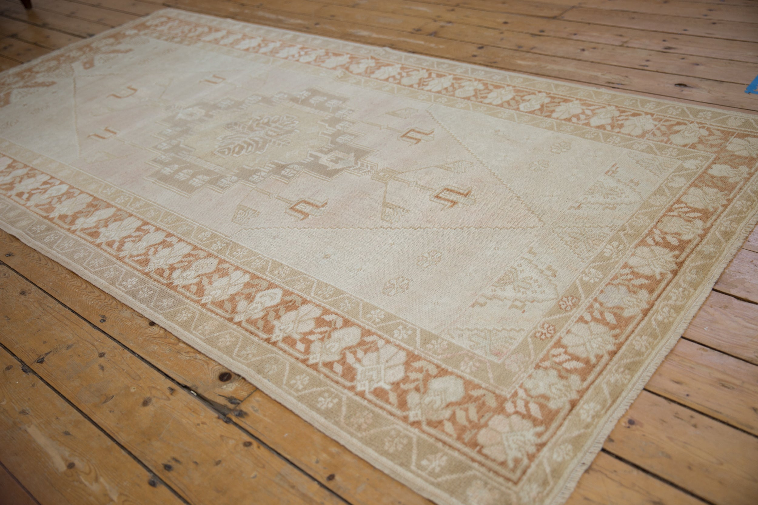 4.5x8.5 Vintage Distressed Oushak Rug by Old New House® - product image 6 for Resin Society