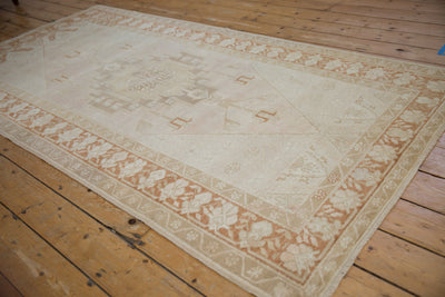 4.5x8.5 Vintage Distressed Oushak Rug by Old New House® - product image 6 for Resin Society