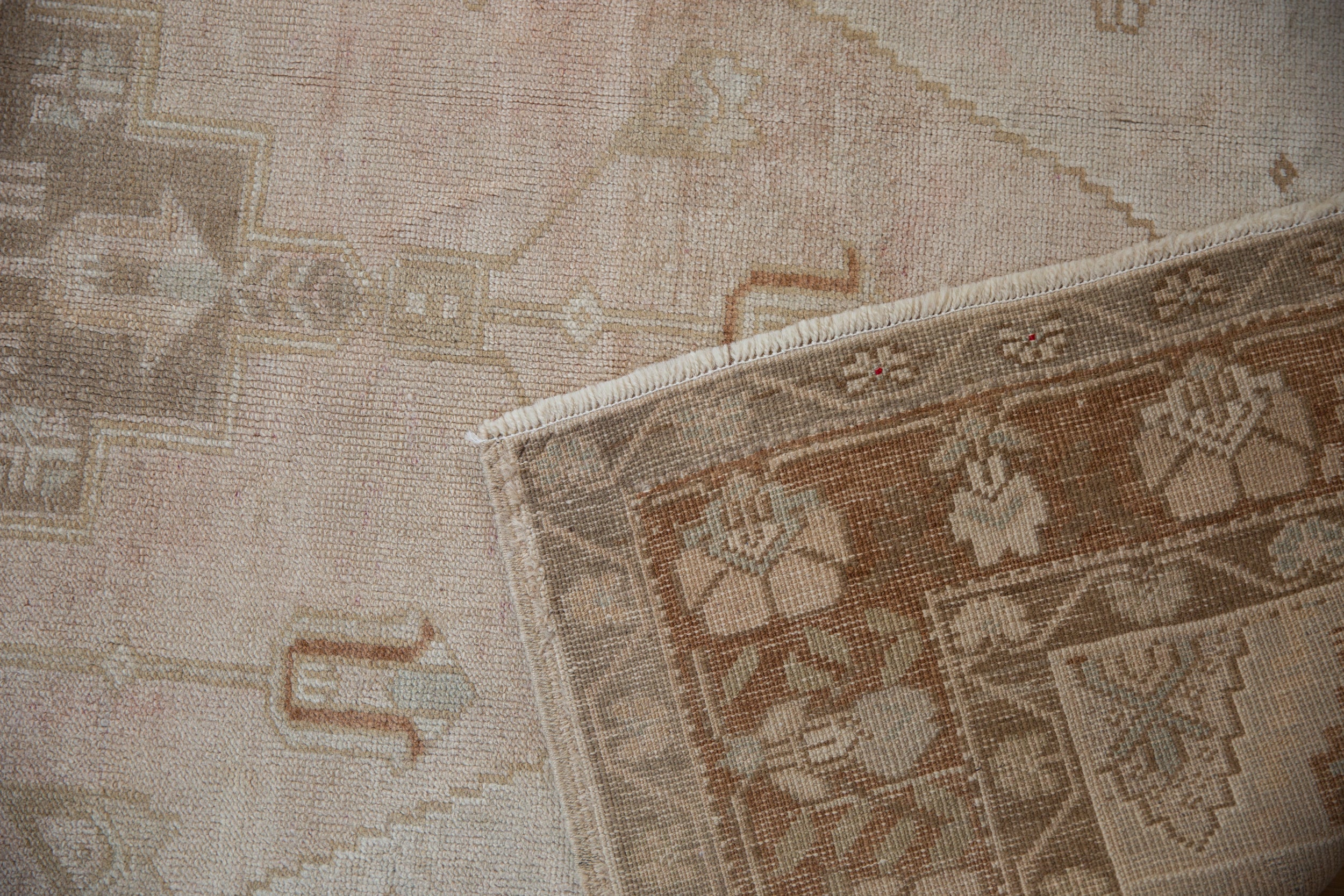 4.5x8.5 Vintage Distressed Oushak Rug by Old New House® - product image 11 for Resin Society