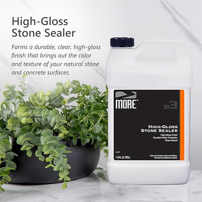 MORE® High-Gloss Stone Sealer